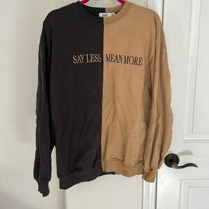 The Mayfair Group crewneck sweatshirt- one size (fits like medium)